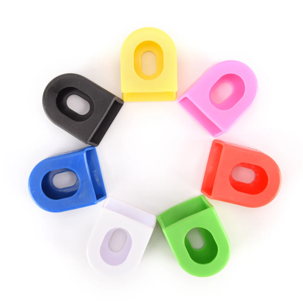 1 пара 7 цветов на велосипедный шатун защитный рукав протектор горный шоссейный