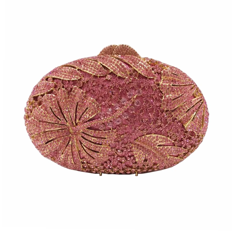 Нигерия выпускает новый клатч с кристаллами для дам роскошная женская вечерняя