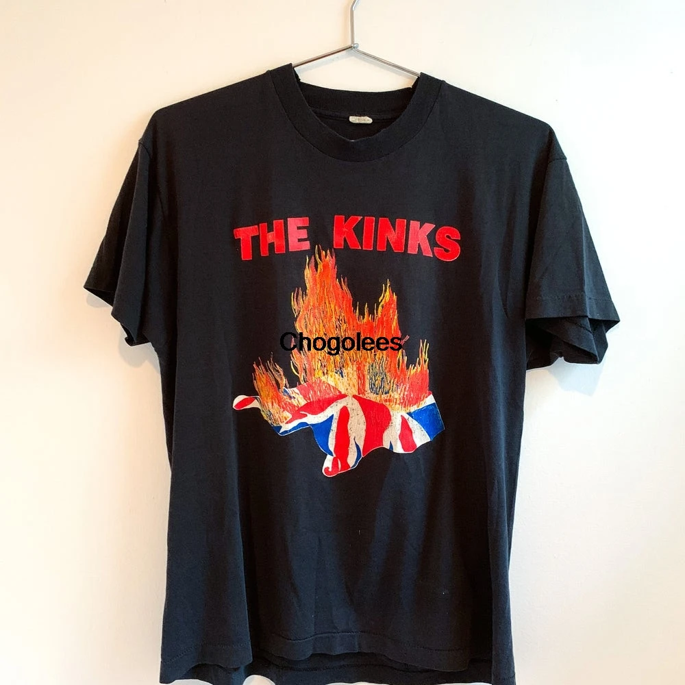 1980s The Kinks UK Jive Across America Tour Shirt