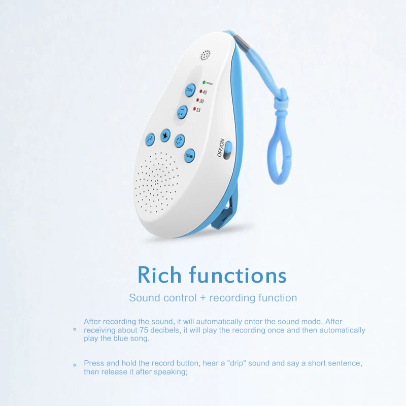 

New baby sleep new smart white noise machine sleep comfort music sleep aid Baby Sleeping Monitors