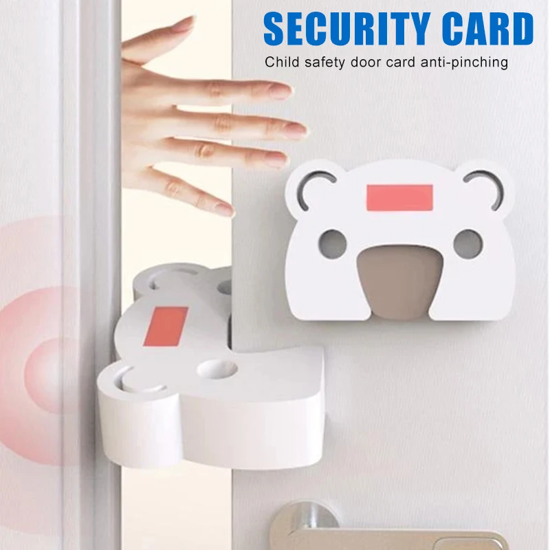 

Anti-pinch Finger Protective Door Lift Cartoon Door Stop Foam Finger Protector for Preventing Baby Finger Pinch Injuries SP99
