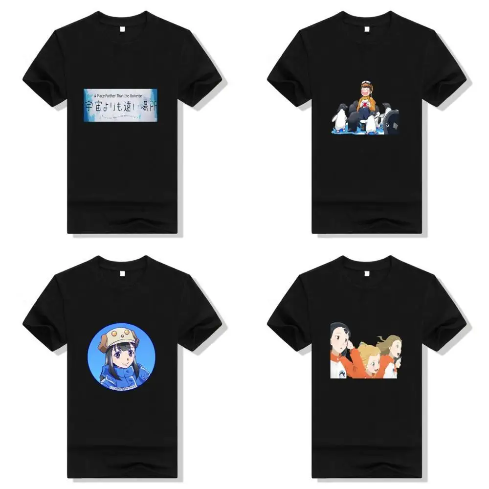 Футболка мужская с коротким рукавом Летняя Повседневная рубашка принтом аниме A