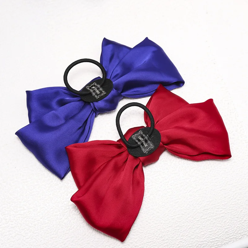 Повязка для волос с большим бантом женская однотонная 40 цветов 8 2 дюйма| |