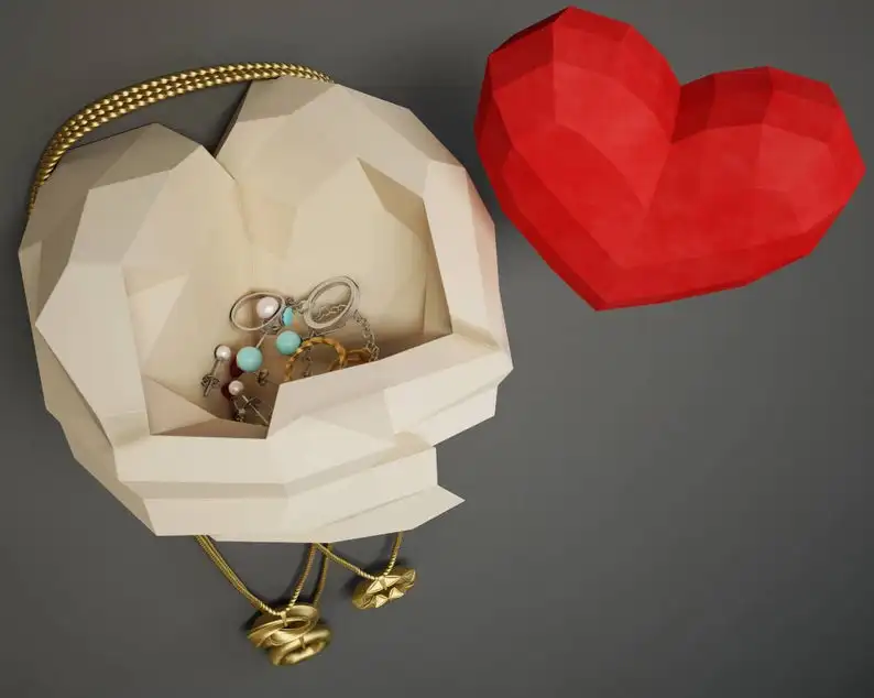 Мини бумажная ручная работа с сердцем 3D домашний Настенный декор DIY подарок