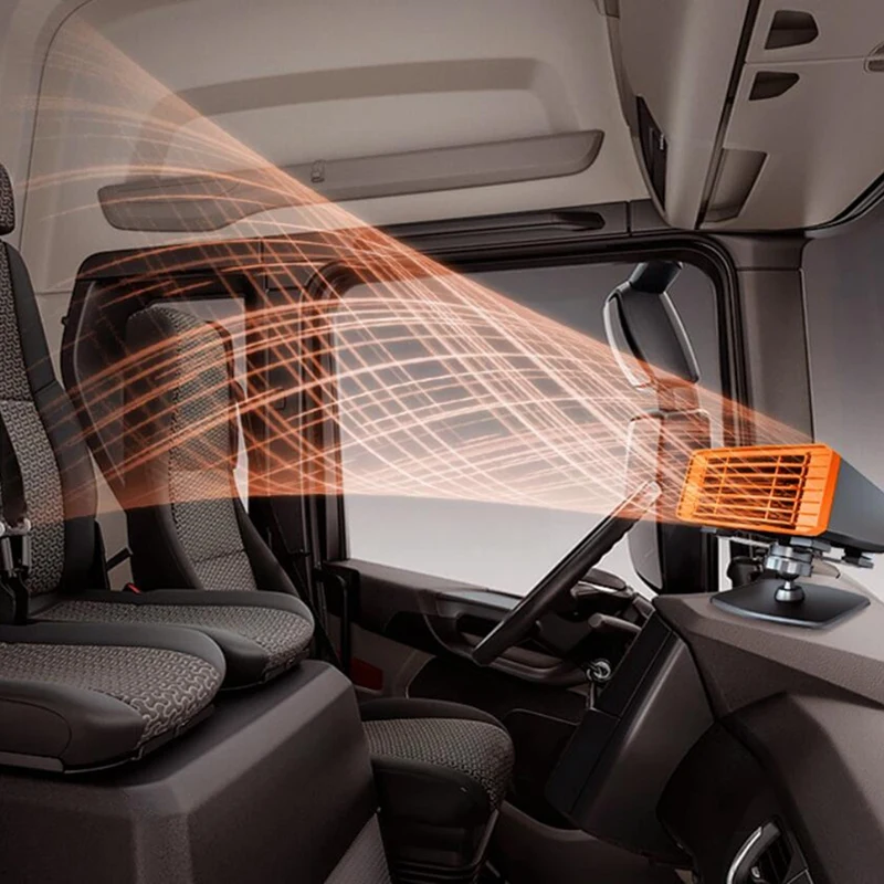 

Car Heater Defroster, Windshield Defogger, 2 in 1 Auto Heater/Cooling Fan Car Windscreen Demister Heater