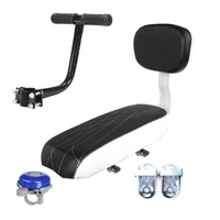 5pcsset children bike rear seat set comfortable bicycle child safety mat kit with bicycle rear seat armrest pedal bike bell