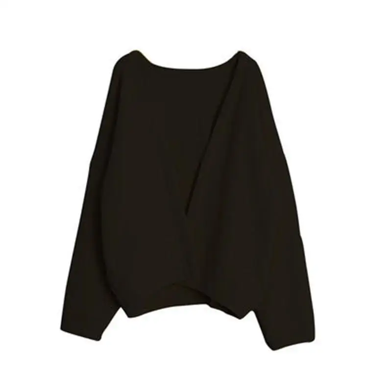 Женский трикотажный кардиган свободного покроя светильник-желтый вязаный