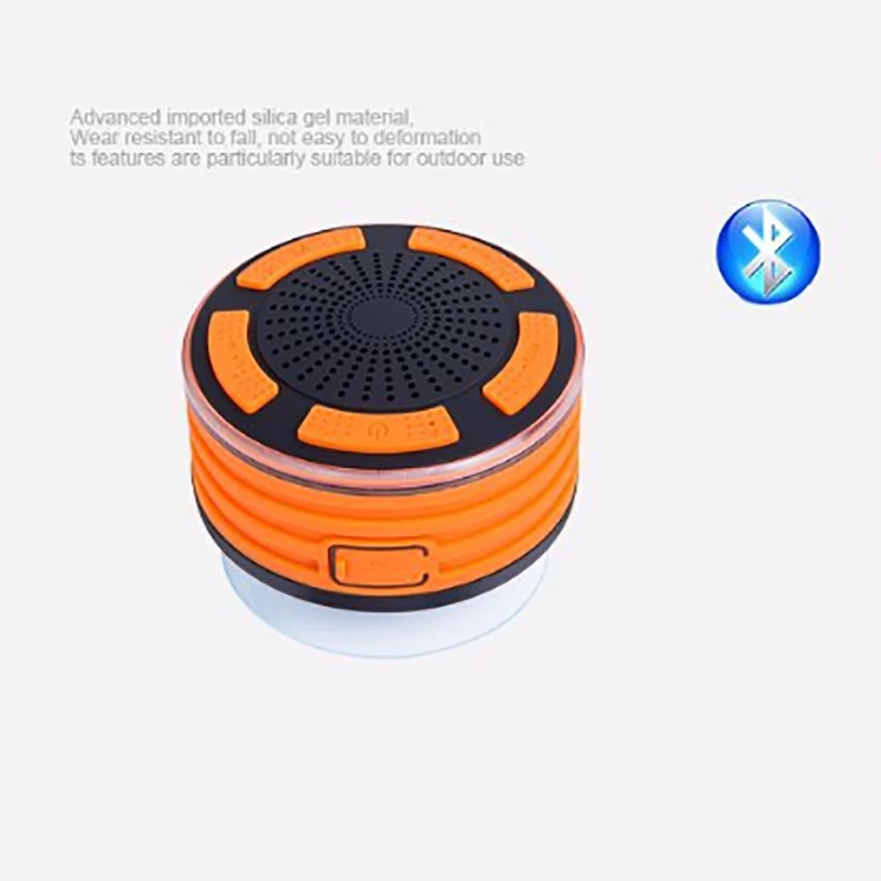 Bluetooth Speaker IPX7 Waterproof Wireless Portable FM Radio Handsfree Car Suct | Электроника
