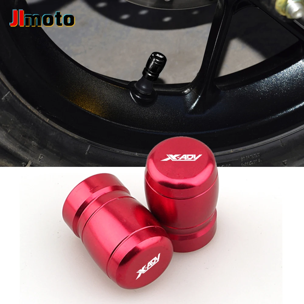 

With Logo X-ADV For HONDA XADV 750 X-ADV750 XADV750 Newest Motorcycle CNC Accessories Wheel Tire Valve Cover Air Port Stem Caps