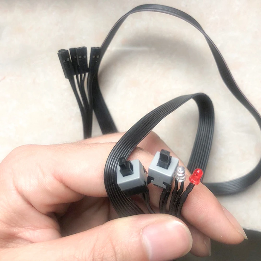 60 см материнская плата красный зеленый светодиодный светильник ПК блок питания