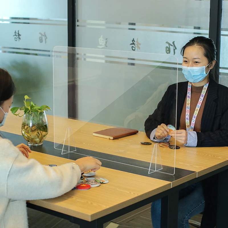 VOGRACE дешевый логотип OEM индивидуальная акриловая перегородка оптовая продажа