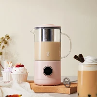 zk40 500ml automatic milk tea machine electric coffee maker portable health preserving pot milk frother tea maker diy