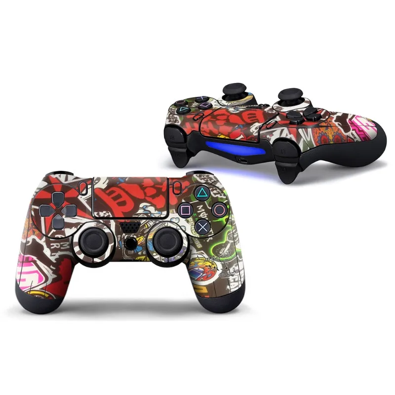 3 Виниловая декоративная наклейка, кожный чехол, наклейка для sony Playstation 4, контроллер, Звездный протектор, чехол для PS4, контроллер - Цвет: 3