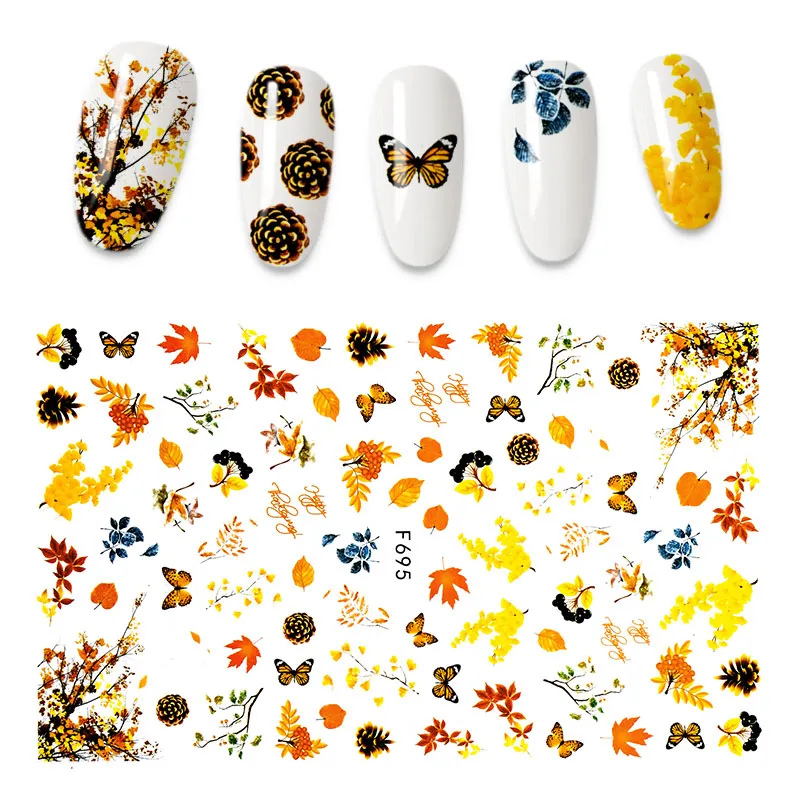 

1 шт., декоративные наклейки для ногтей