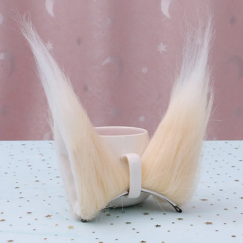 Плюшевые Уши для косплея удлиненные и увеличивающие волка кота лисы чудовища