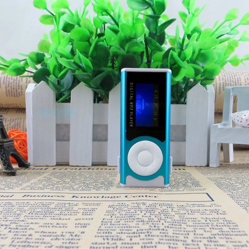 Ouhaobin MP3 плеер блестящий мини Usb клипса ЖК экран Mp3 медиаплеер Поддержка 16 Гб Micro Sd