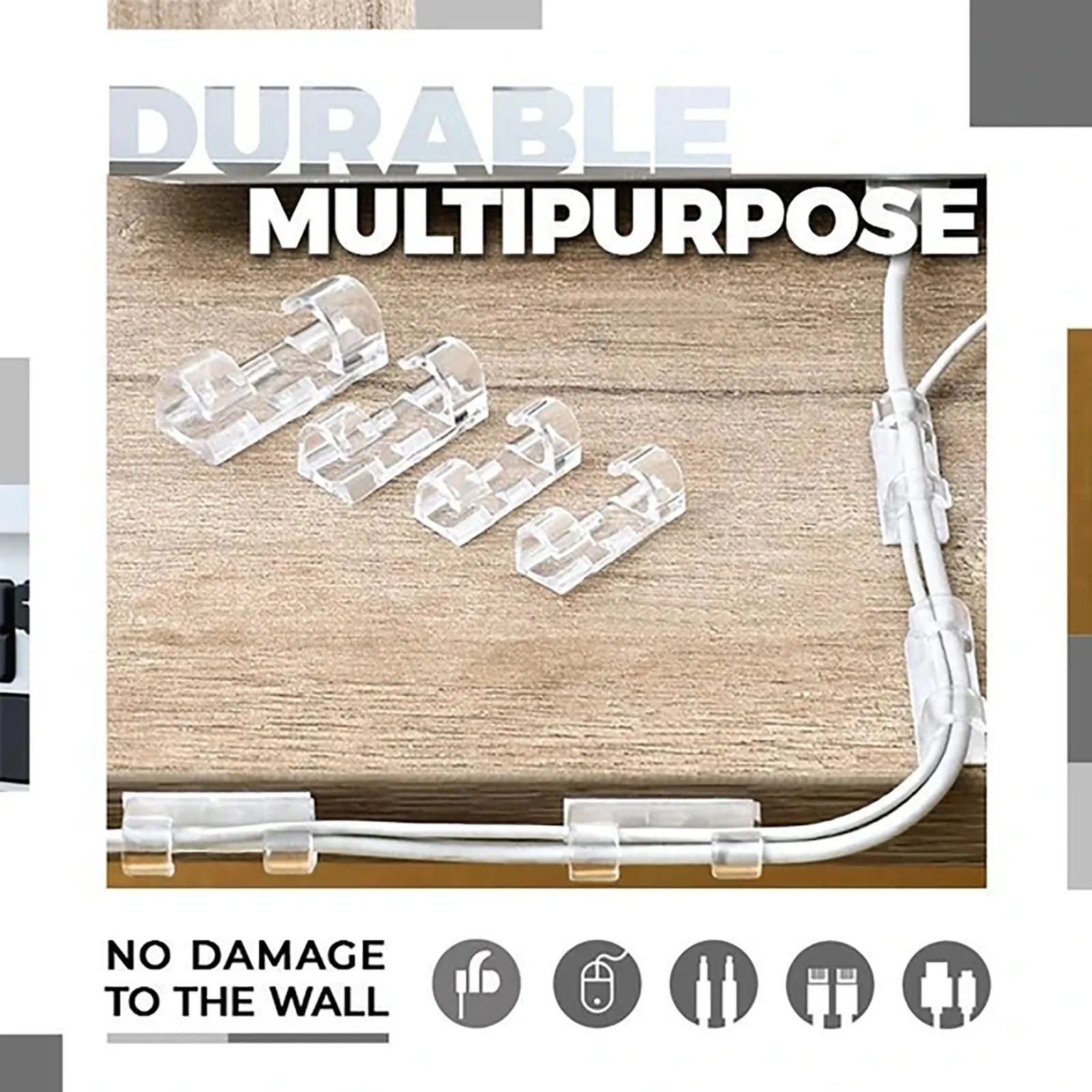 25 шт. финишер зажим для проволоки самоклеящийся автомобильный проводов