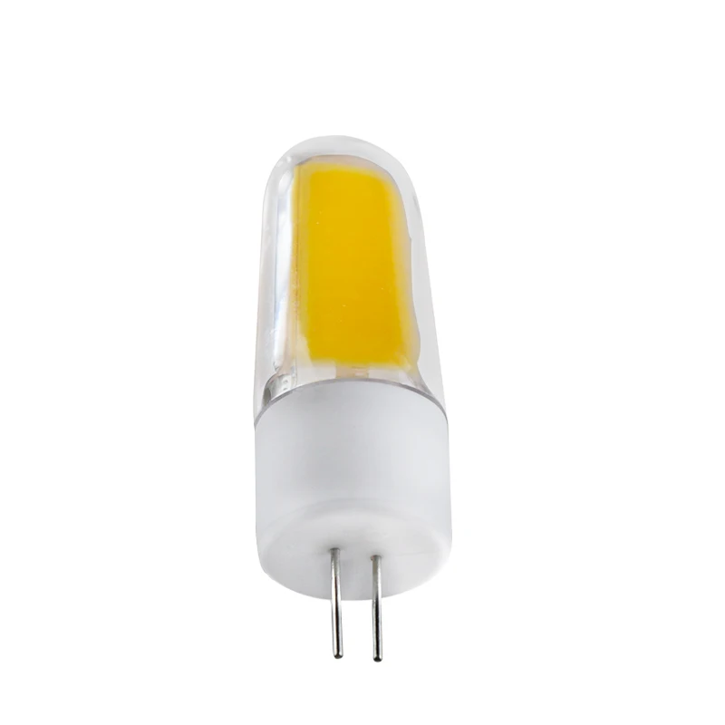 

super COB ampoule led bulb light G4 Ac Dc 12V 3W 12 V volt glass shell energy saving lamp candle spotlight Chandelier bulbs