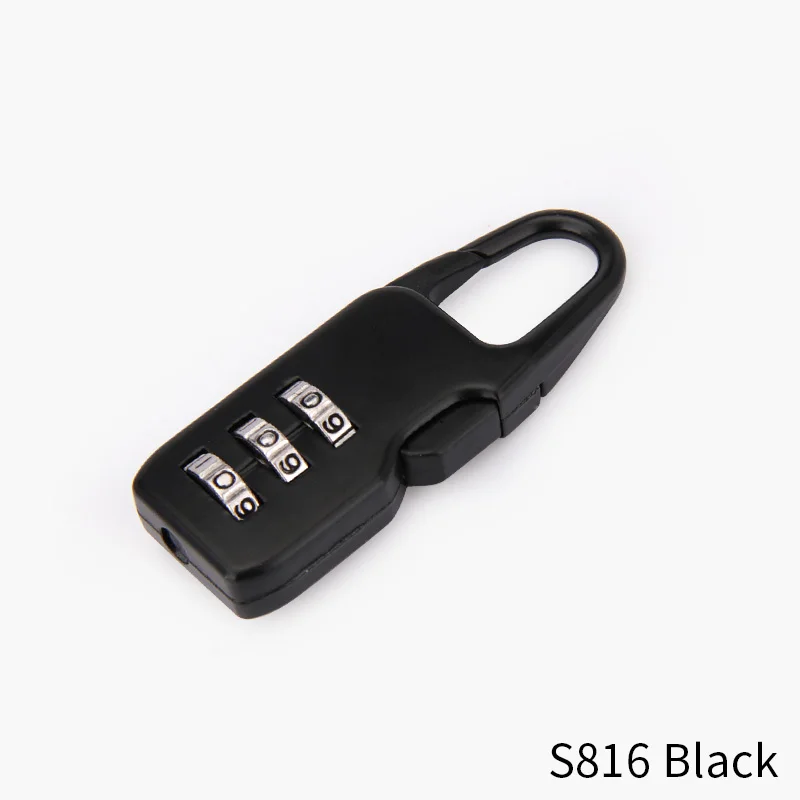 Travel suitcase padlock cute padlock metal mini small lock luggage lock lock anti-theft travel cabinet code lock