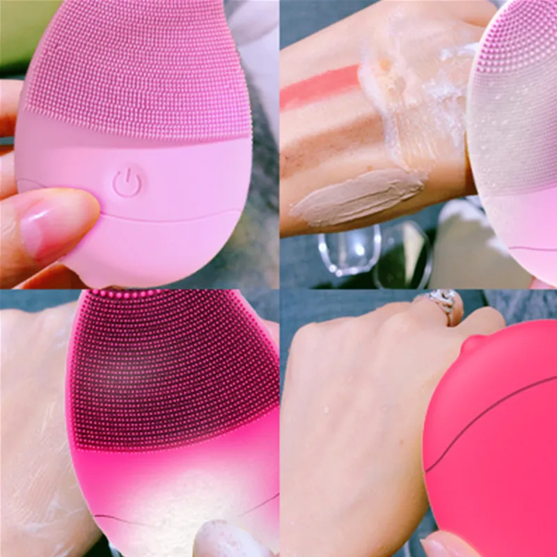 Электрическая USB щетка для чистки лица устройство глубокой очистки