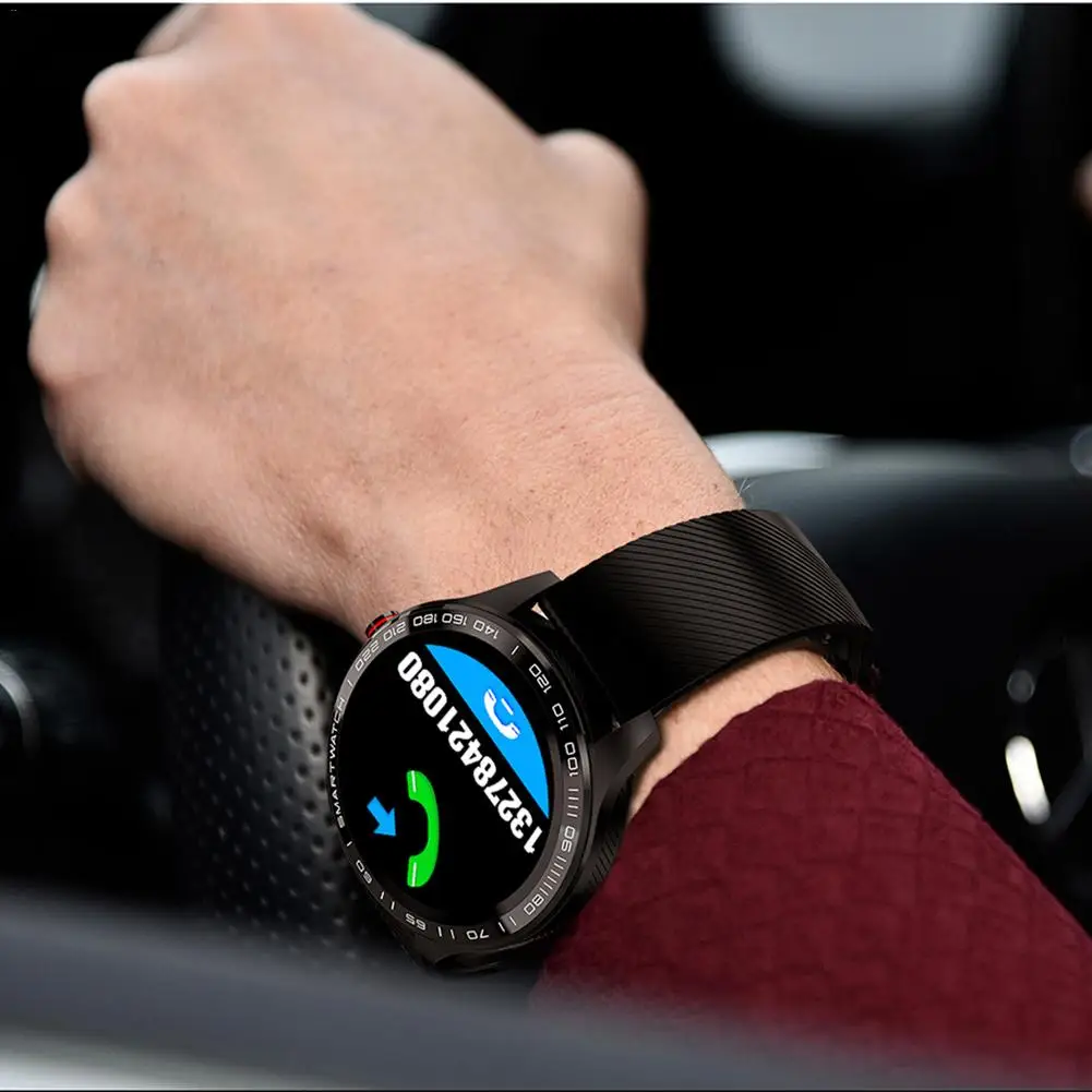Sports Pedometer L9 Bluetooth Men Fitenss Smart Watch Cardiogram PPG HRV Heart Rate Monitor IP68 Waterproof Walk Health Bracelet