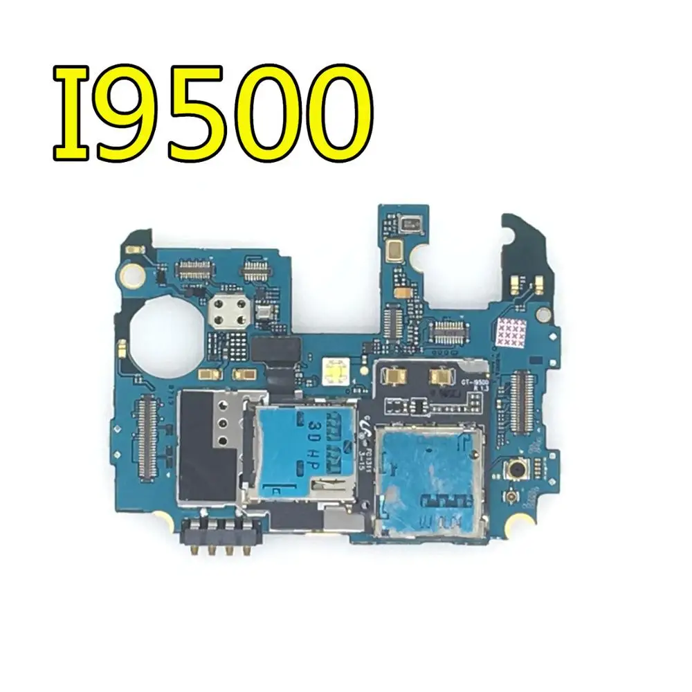 Полнофункциональная б/у разблокированная материнская плата для Samsung Galaxy S4 i9500