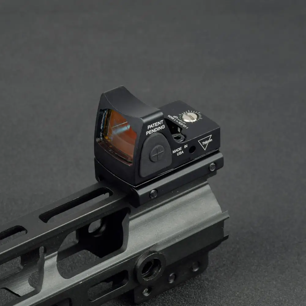 

Hunting Mini RMR Red Dot Sight Scope Collimator Glock Reflex Sight Scope Adjustable Brightness Rifle Scopes Airsoft Optics Sight