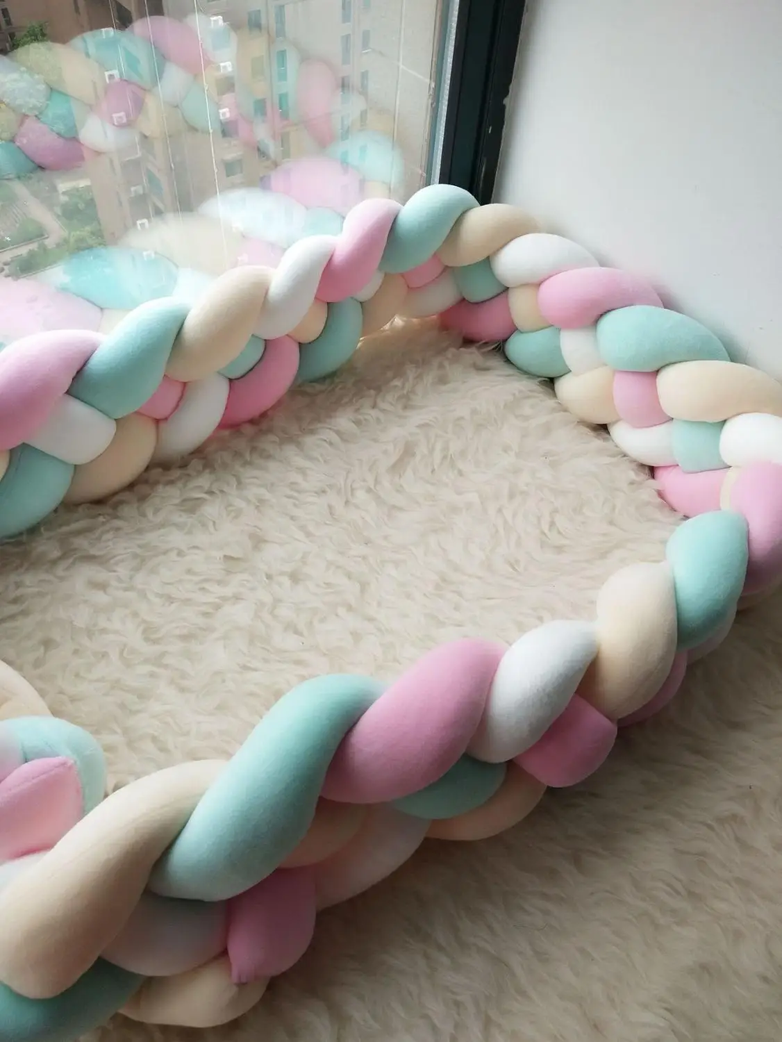 Детская кровать протектор бампер для кроватки Колыбель Новорожденные