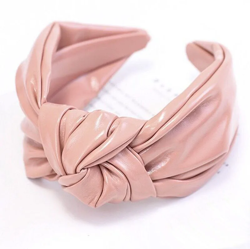 Luxury Fabric Rhinestone Flower Hair Accessories for Women Girls Flash Crystal Headbands Retro Knotted Lady Bands Headdress | Украшения и