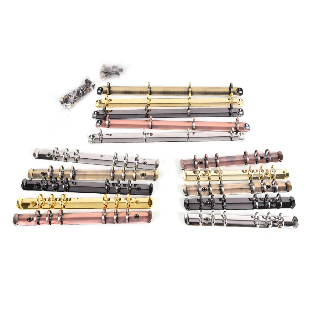 Металлический зажим для переплета A4 A5 A6 спиральная Папка с файлов зажимы