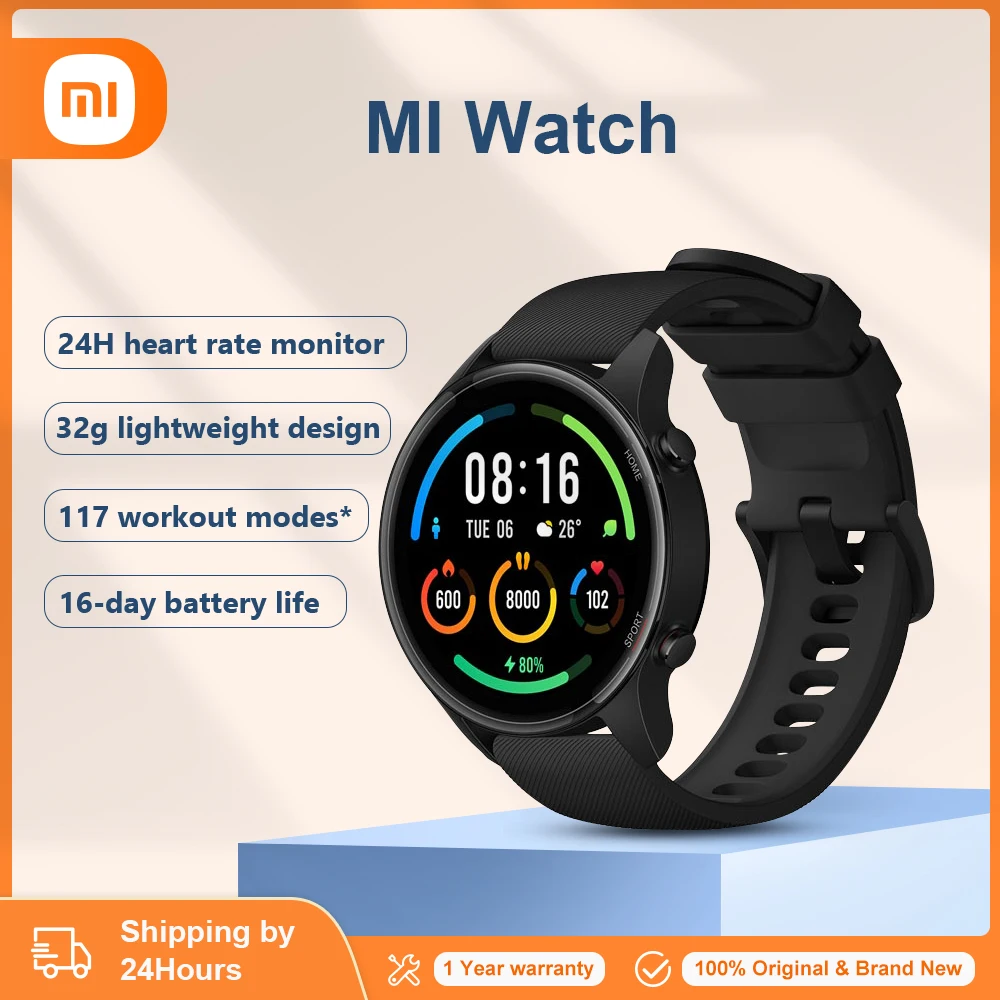 

Смарт-часы Xiaomi Mi с GPS, умные часы Mi, умные часы с Bluetooth 2021, Смарт-часы для фитнеса, пульсометр, монитор сна, часы Mi