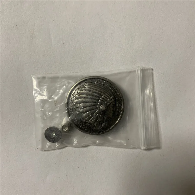 Оптовая продажа Розничная Новинка винтовая головка 3 см круглые серебряные