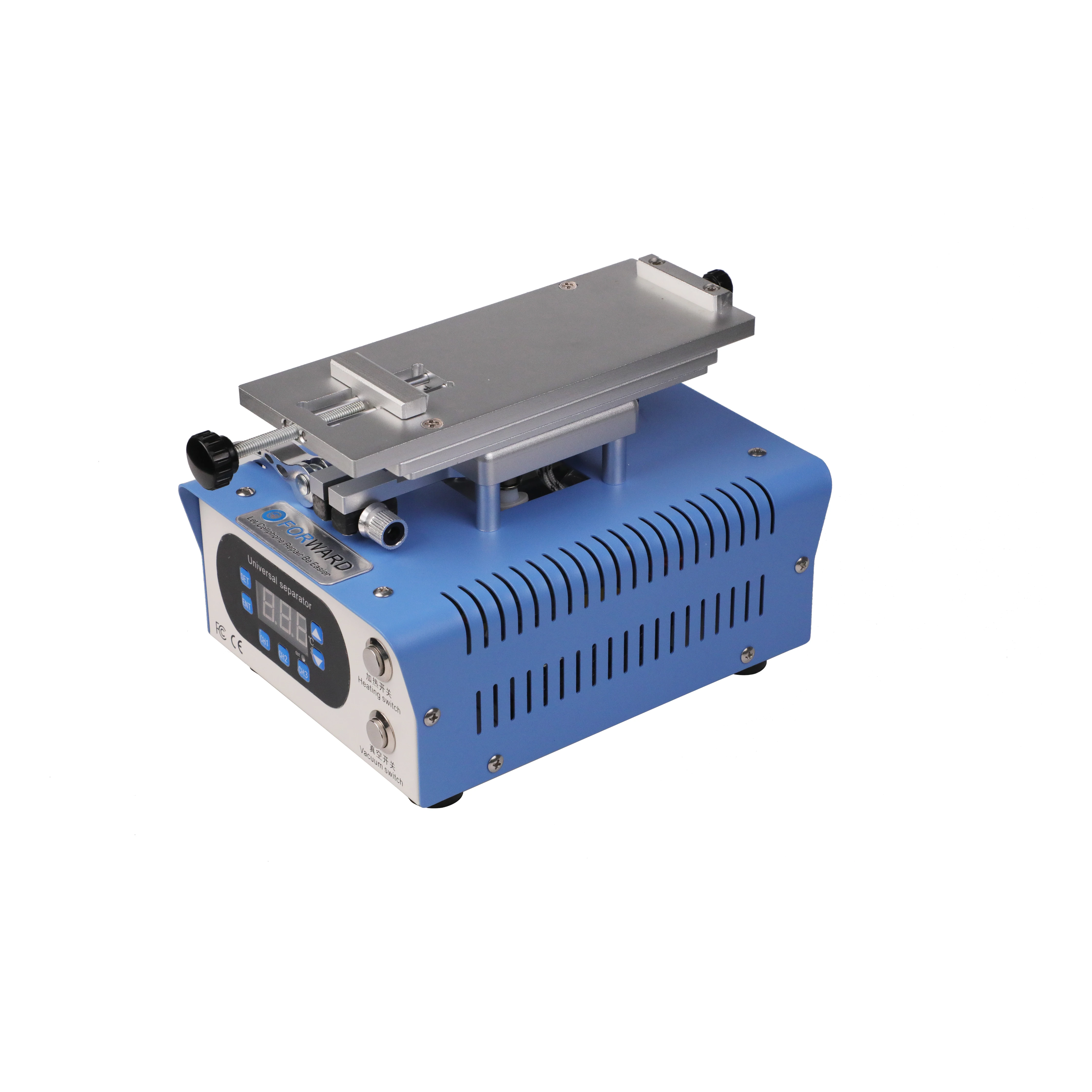 forward quickly preheat station fw 360 rotary lcd separator machine with two button control for all phone oled screen repairing free global shipping