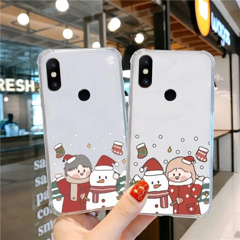 

Lace wedding couple Phone Case Transparent For Xiaomi CC 9 11 MAX3 Mix3 MIX2 6X 8 5x 10S 11 10 X SE lite Pro
