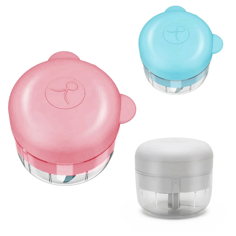 

Electric Mini Garlic Chopper Slicer Blender,Wireless Portable Machine Food Meat Processor for Fruits Nut Vegetable