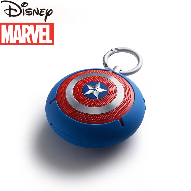 

Портативная Беспроводная колонка с Bluetooth 4.1 ручной работы Marvel "Капитан Америка"