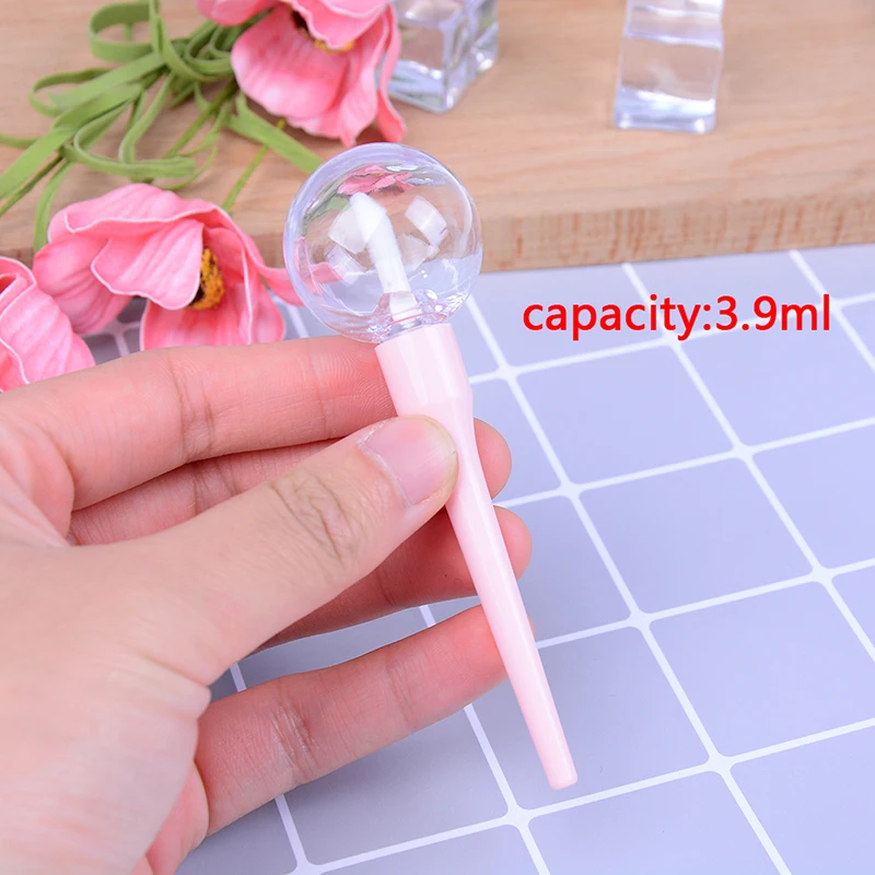 3 9 мл розовый леденец лампа конфетный дизайн пустой блеск для губ туба бальзам в