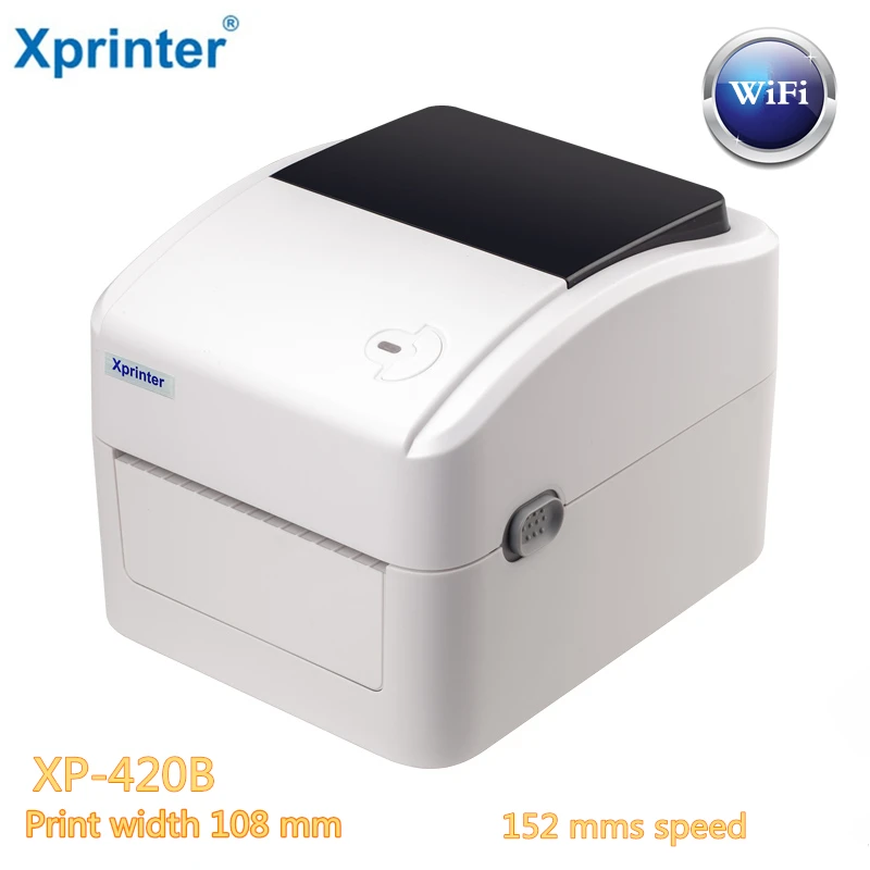 

Xprinter 100mm width High speed bluetooth USB pos barcode sticker printer machine thermal 4x6 shipping label printer for mobile