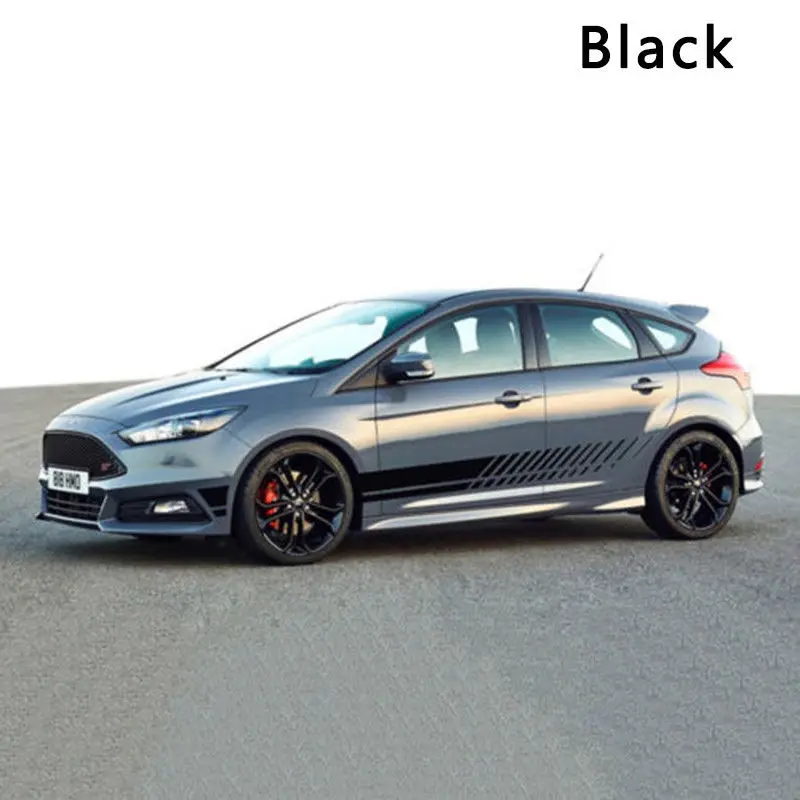

Waterproof Car Stickers Door Stripe Vinyl Decal 2.1M/6.9ft Racing Side