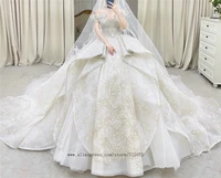 %d1%81%d0%b2%d0%b0%d0%b4%d0%b5%d0%b1%d0%bd%d0%be%d0%b5 %d0%bf%d0%bb%d0%b0%d1%82%d1%8c%d0%b5 luxury lace wedding dress long train 2022 short sleeves new bridal dress