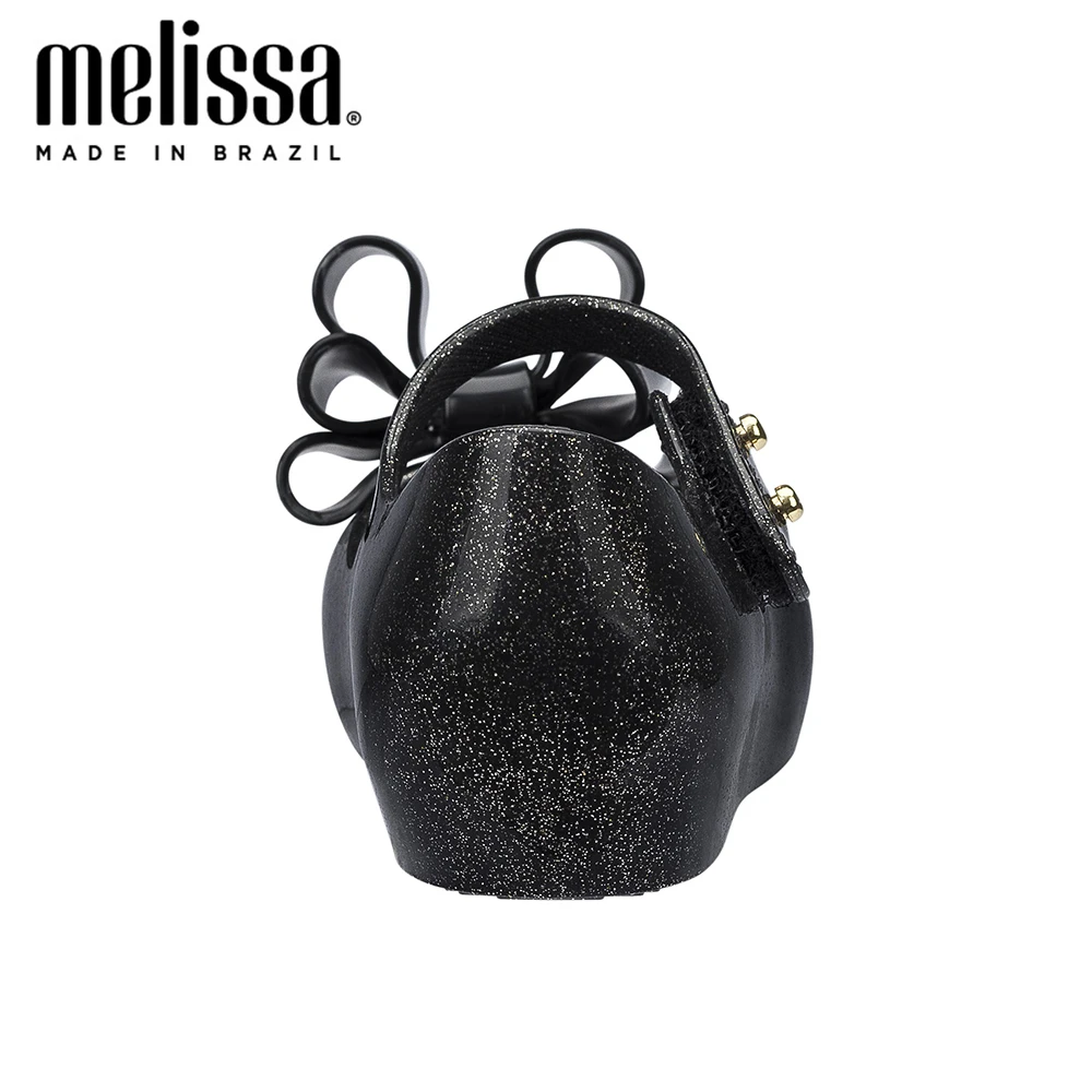 Мини туфли Melissa Ultragirl Sweet III с большим бантом для девочек Желейная обувь 2020 летние