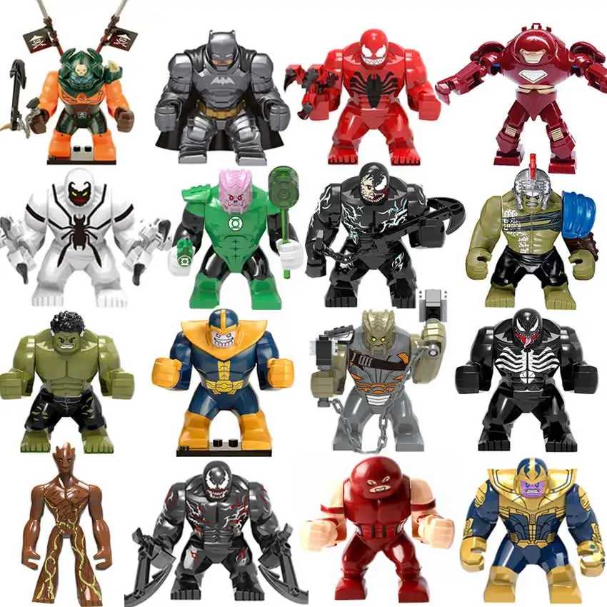 Legoings Marvel Мстители 4 эндшпиль Супергерои Железный человек Капитан Америка танос