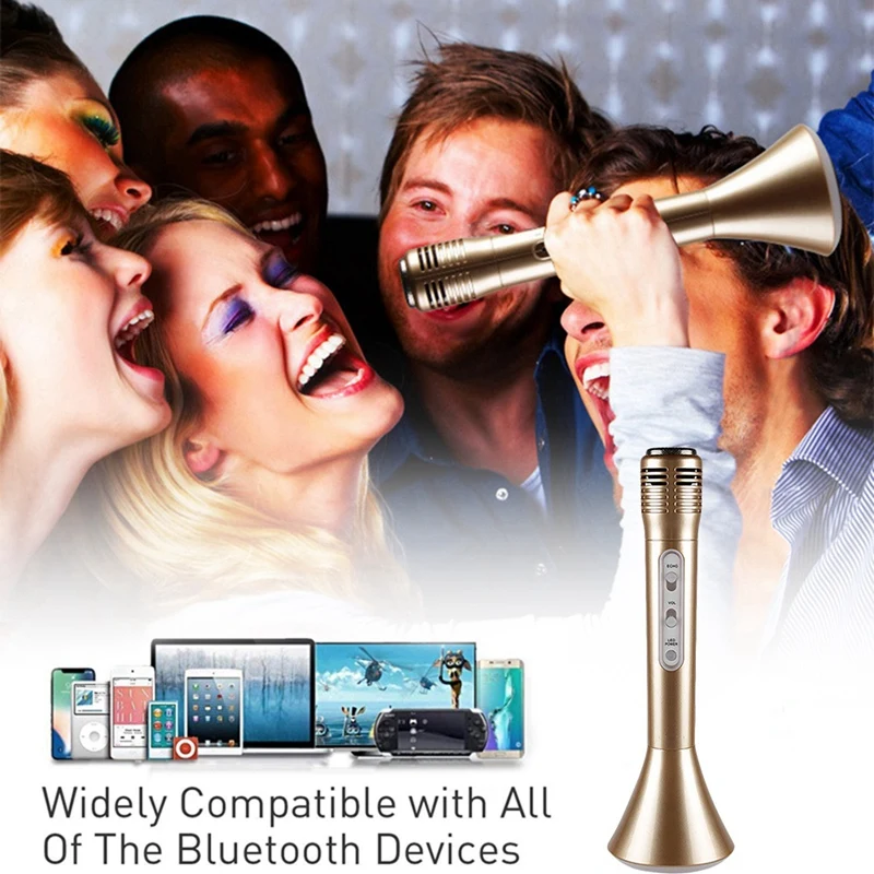 Светодиодный светильник с вспышкой беспроводной Bluetooth конденсаторный микрофон