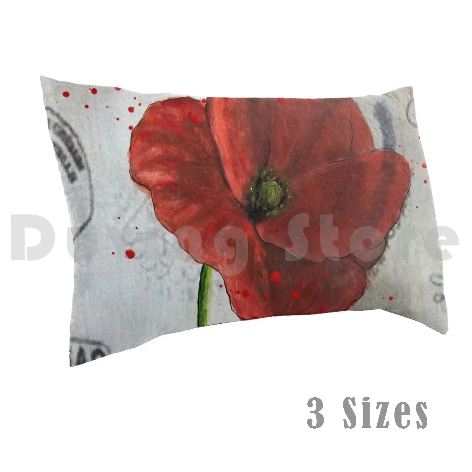 Чехол-накидка с принтом подушки 50x75 | Дом и сад