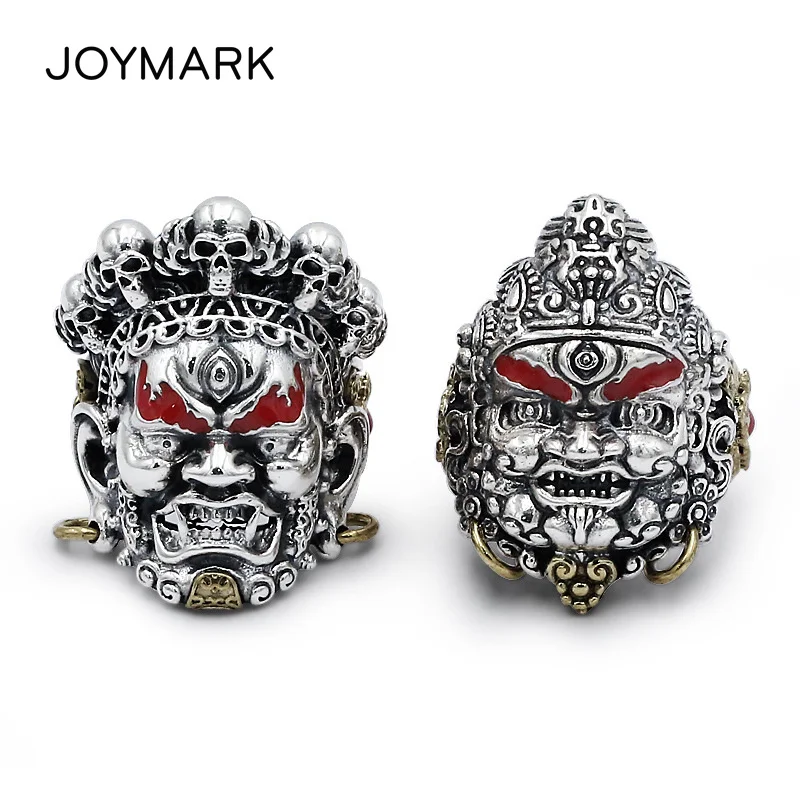 

Кольцо из тайского серебра 925 пробы с изменяемым размером, мужское Ретро кольцо из тайского серебра, высокое качество, буддийские религиозн...