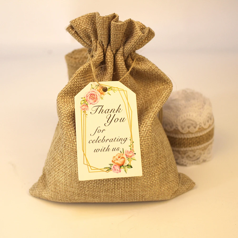 Цветочный и ароматический мешок декоративная упаковка этикетка кухонная утварь