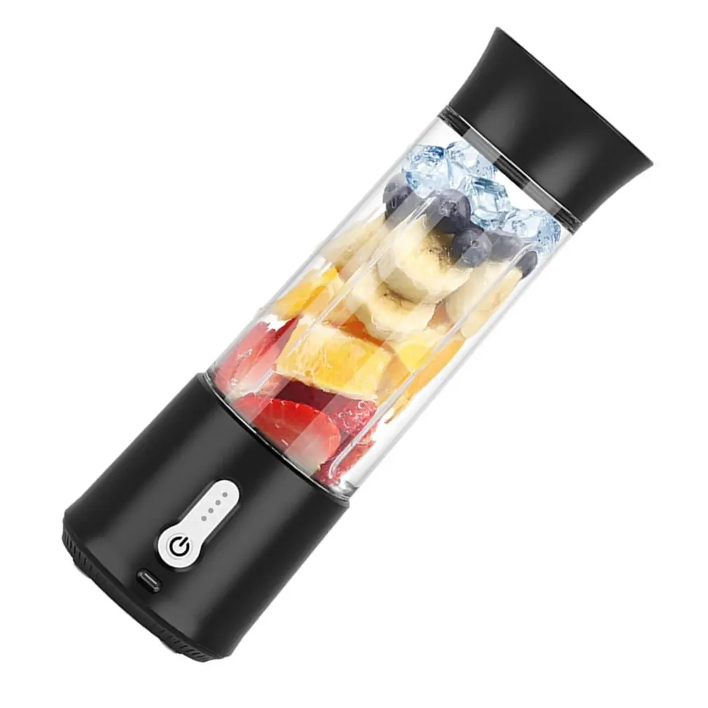 

USB Portable Blender 500ml Personal Blender For Shakes And Smoothies Fruit Juice Mixer Rechargeable Six Blades Mini Blender