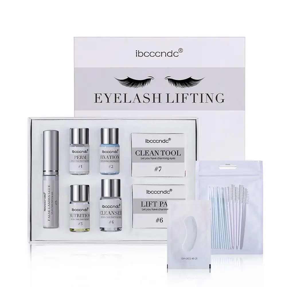 

DIY Lashes Lifting Kits With Rods Glue Eye Lashes Eyelash Perming Kit Lifting Extension Perm Set Makeup Tools