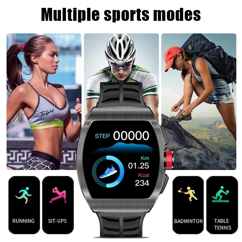 

2021 Smart Watch Real-time Weather Forecast Activity Tracker Heart Rate Monitor Sports Ladies Smart Watch Men For Android IOS