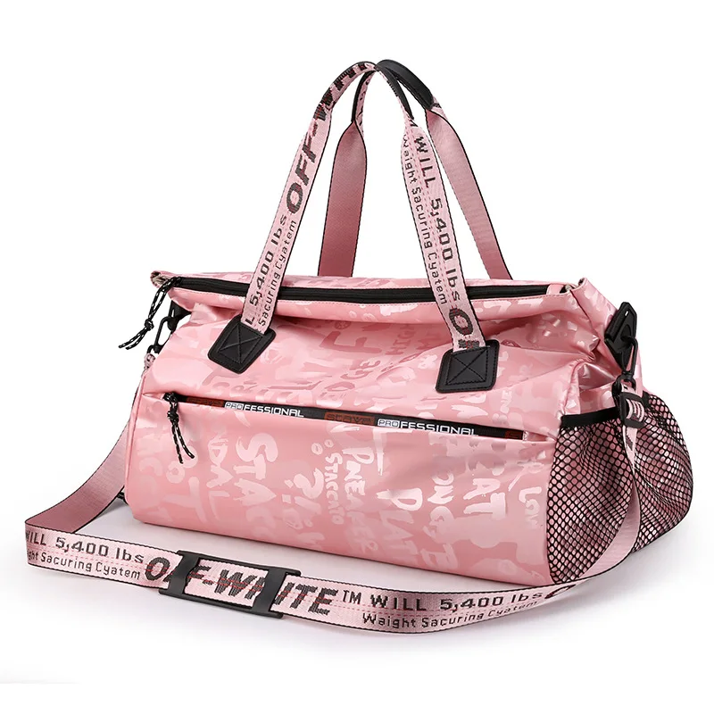 

Training Gym Bag Men Waterproof Sport for Fitness Yoga Gym Women Handbag Waterproof Independent Shoes Bag